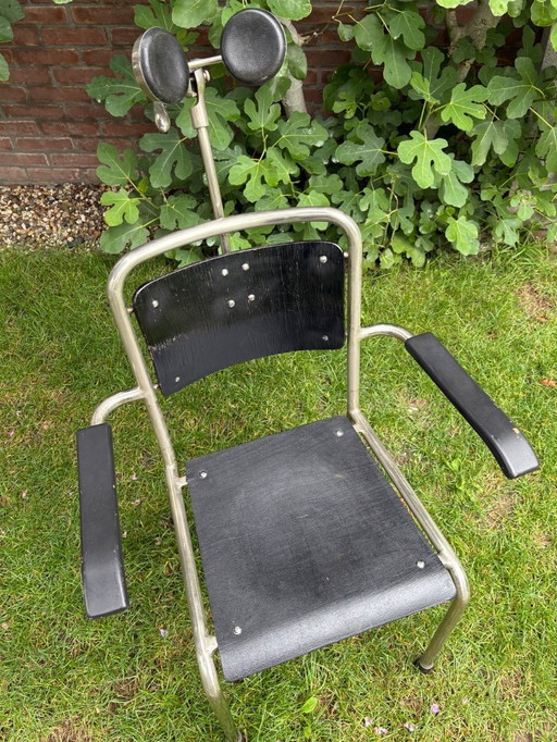 Vintage barbierstoel