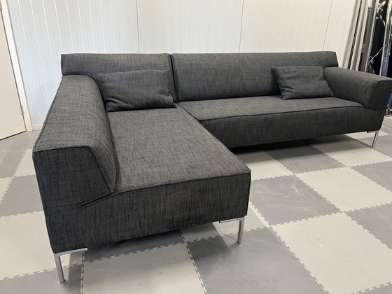 Image 1 of Design on stock bloq corner sofa fabric grey fox sofa modern