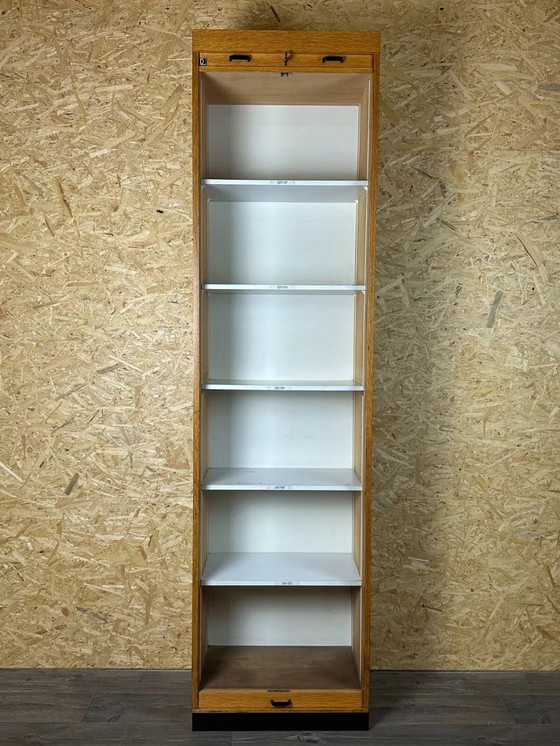 Image 1 of 50s 60s roller shutter cabinet Office cabinet Filing cabinet Mid - Century Dobergo
