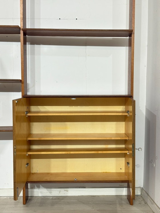 Modulares Mid-Century Wandregal von interna / Teak-Regalsystem 60er Jahre – Wood (photo 16 of 21)