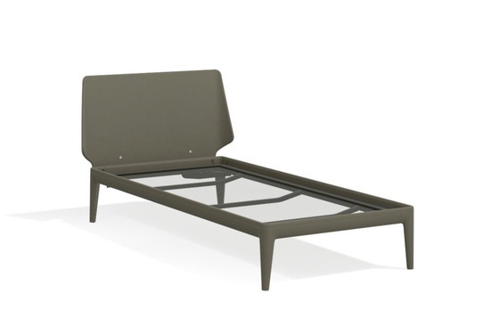Image 1 of Auping Essential Bed 210 cm / 100 cm / High / Warm Grey