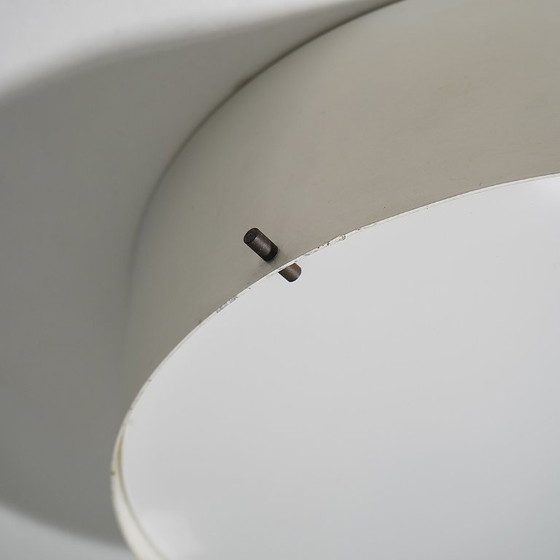 Image 1 of White ceiling lamp by Bruno Gatta for Stilnovo, 1950s - 2 AVAILABLE