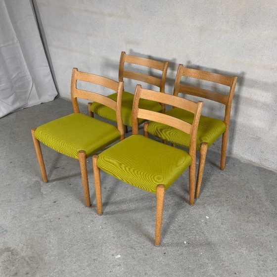 Image 1 of 4x Model 84 Dining Chairs by Niels O. Møller