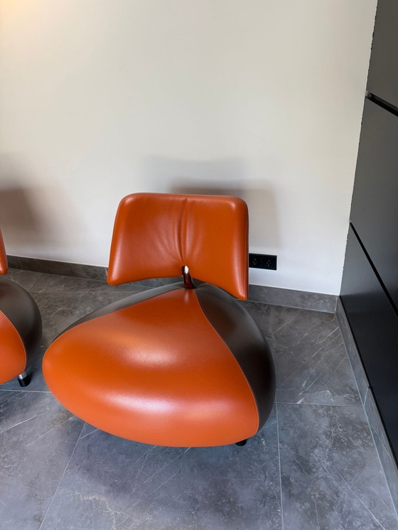 Image 1 of 2 Leolux  Pallone Chairs 