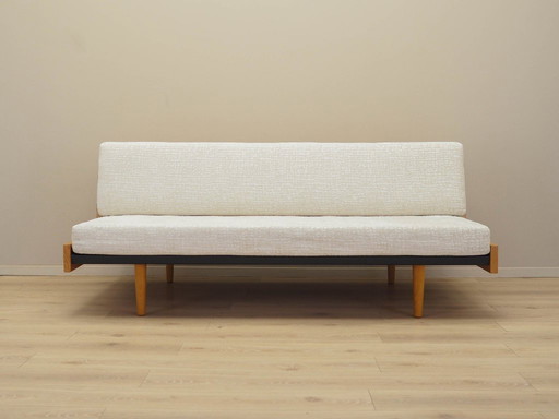 Eichensofa, dänisches Design, 1960er Jahre, Designer: Hans J. Wegner, Hersteller: Getama