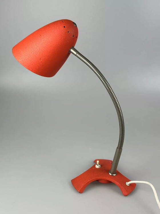 Image 1 of 60s 70s lamp lamp table lamp desk lamp metal space age