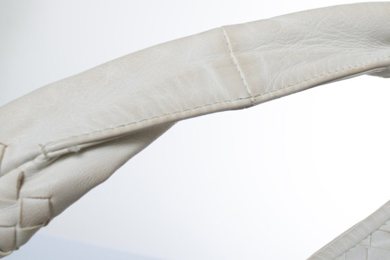 Bottega Veneta, Bolso Hobo Intrecciato en Blanco – Bolsos de hombro, Lambskin (photo 13 of 17)