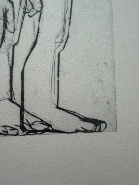 Image 1 of Petrus De Man, Peur, 2004, Gravure Sur Cuivre, Copyright P.De Man 2015, Stampato in Belgio