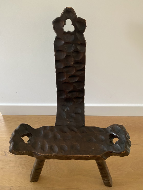 Image 1 of Brutalist Spanish Chair