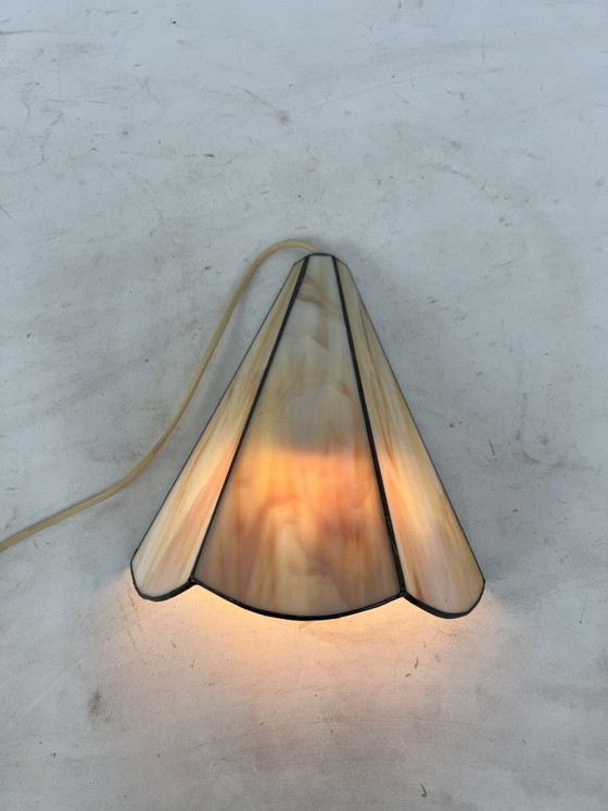 Vintage Tiffany Wandlamp – Wandlampen, Glass, Metal (photo 2 of 5)