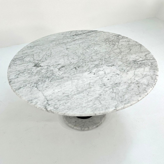 Image 1 of Loto Rosso Esstisch von Ettore Sottsass für Poltronova, 1980er Jahre