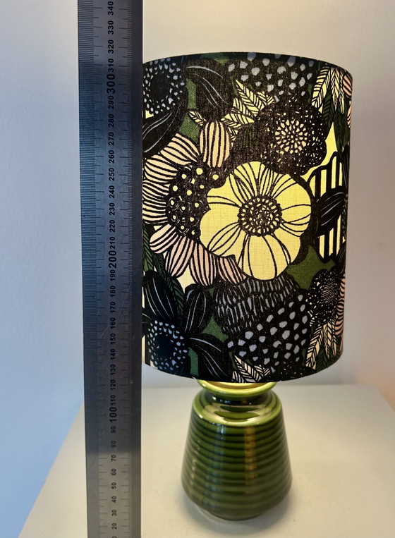 Image 1 of Modern, wireless lamp duo - upcycled from a vintage vase -