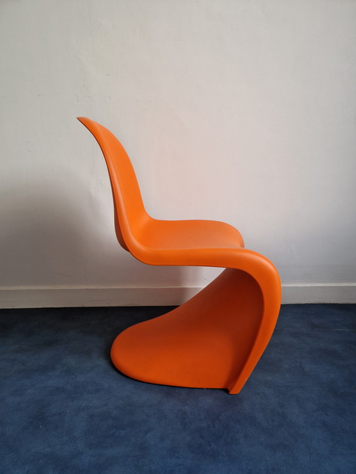 Verner Panton S chair - original - mandarin orange