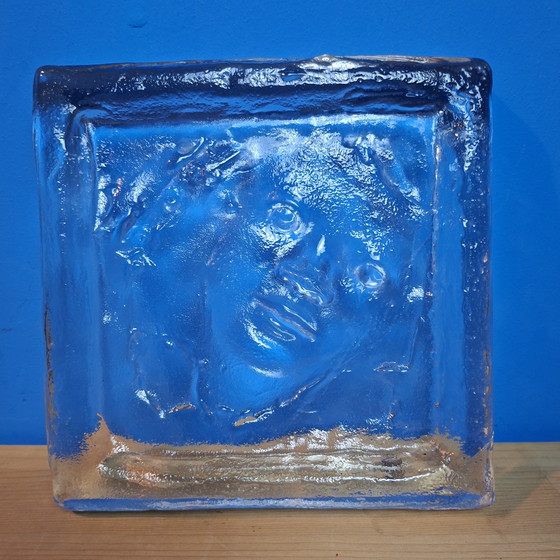 Image 1 of Val Saint-Lambert René Julien Visage, œuvre d'art en verre
