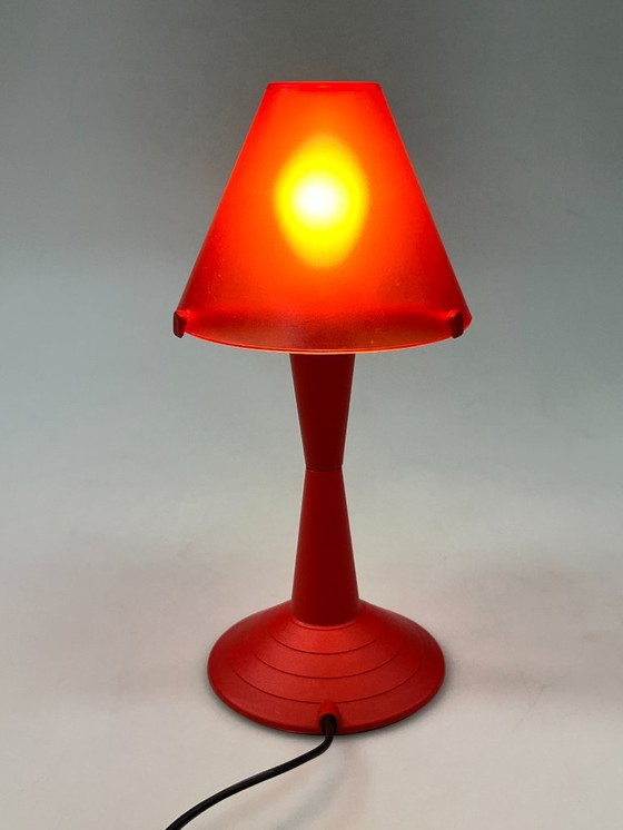 Image 1 of Vintage Veneta Lumi Tafellamp, Z2000 Serie, Memphis Stijl, Italië 