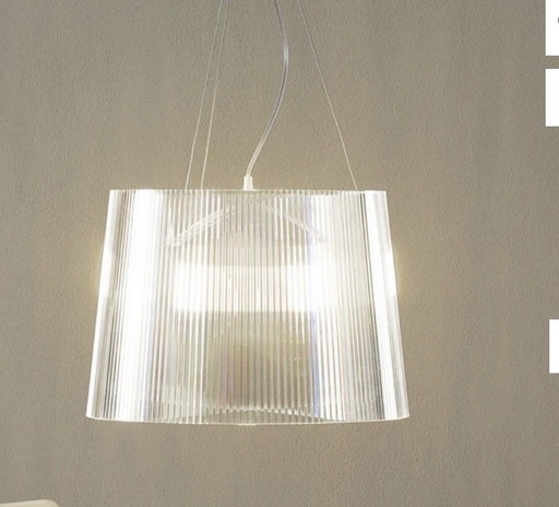 Kartell Hängelampe Ge 9080, transparent, neu in Doos