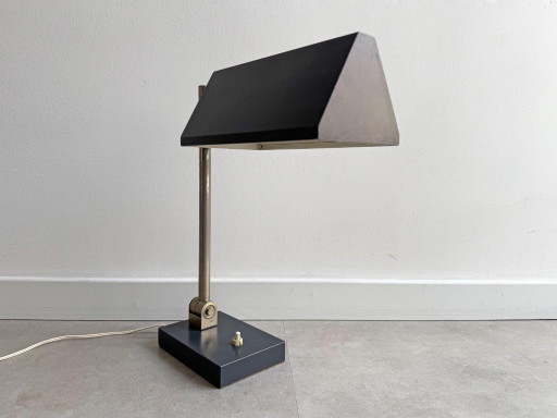 1x Große Vintage Hala Schreibtischlampe – bureaulampen, Metal