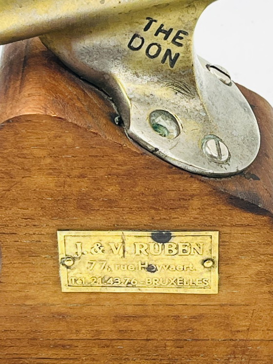 Cavatappi da Banco "The Don" in Ottone – 1903 – Cornelius Chambers, Accessori da tavola (photo 11 of 14)