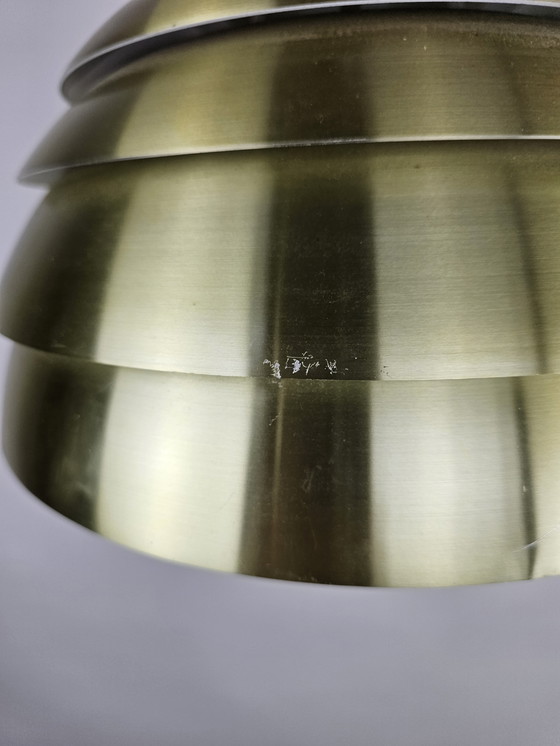 Image 1 of Lampada a sospensione a cupola vintage di Hans Agne Jacobsen AB per Markaryd, Svezia, modello T325/450 'Lamingo'.