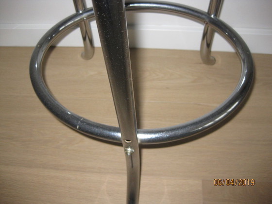 Piedistallo vintage – Tavolini, Glass, Metal (photo 4 of 5)
