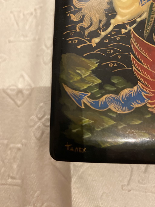 Russische Lackdose Palekh