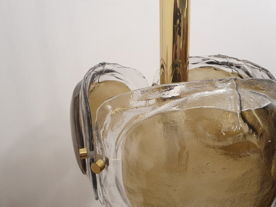 Image 1 of Kaiser Leuchten Murano Mazzega Lustre En Verre Années 1970