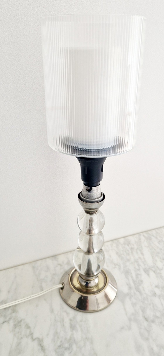 Image 1 of Lampada in stile Jacques Adnet degli anni &#39;50