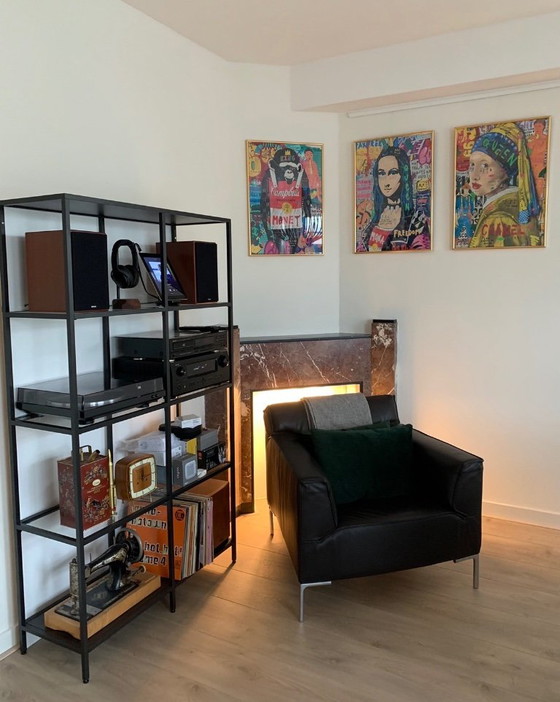 Design on Stock, Bloq Poltrona, Roderick Vos, pelle marrone scuro. – Poltrone, Leather, Metal (photo 5 of 5)