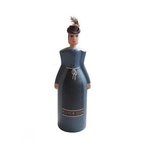 Zweedse Falujungfrun-pop uit het midden van de 20e eeuw, 1985 – decoratieve objecten, Wood