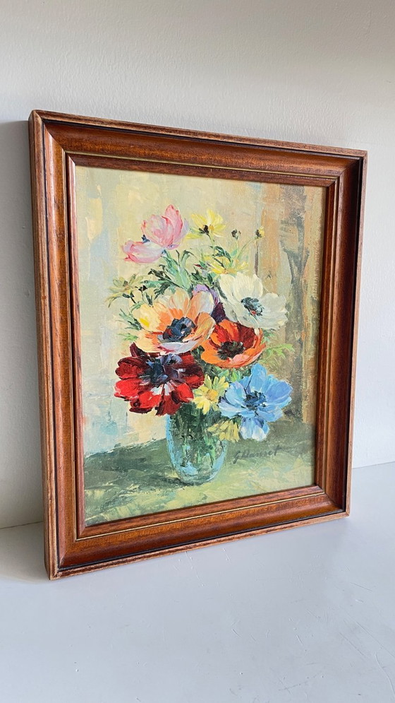 Image 1 of PAINTING Bouquet with Anemones