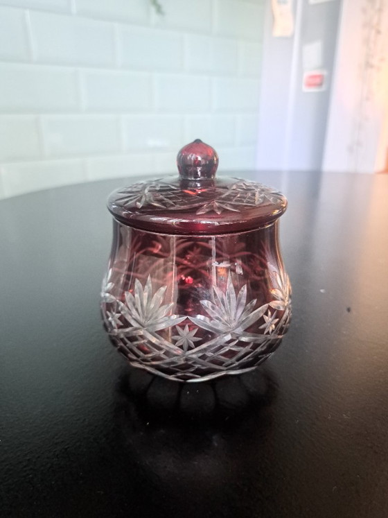 Bombonera de cristal tallado – Vasos y jarras, Vidrio (photo 2 of 6)