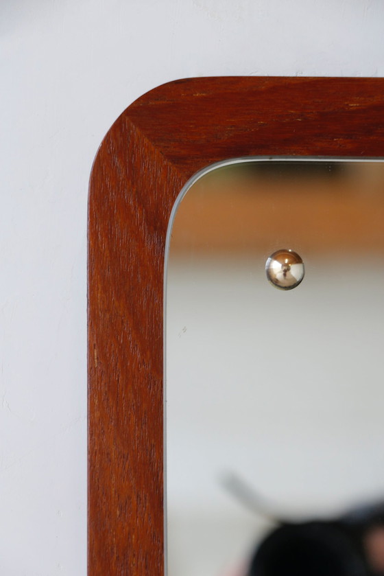 Image 1 of Vintage Scandinavian Teak Mirror - 60's - 28.03.25.02