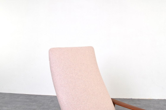 Image 1 of Fauteuil lounge danois du milieu du siècle en teck par Søren Ladefoged pour SL Møbler, années 1960.