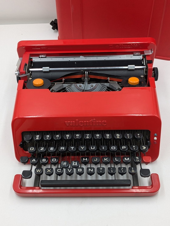 Image 1 of Ettore Sottsass - Olivetti - Valentine - Typewriter - 1970-1980