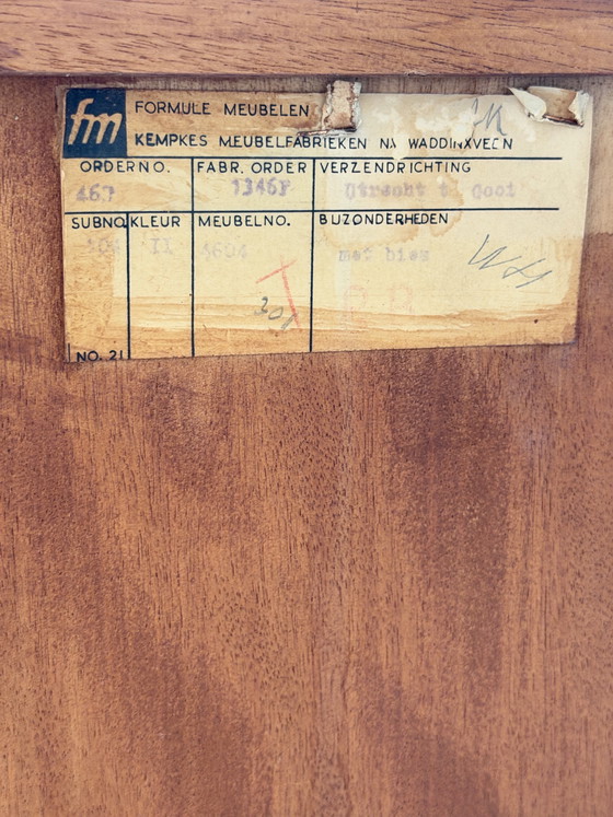 Image 1 of Vintage Formule Kempkes sideboard | highboard | Dutch design