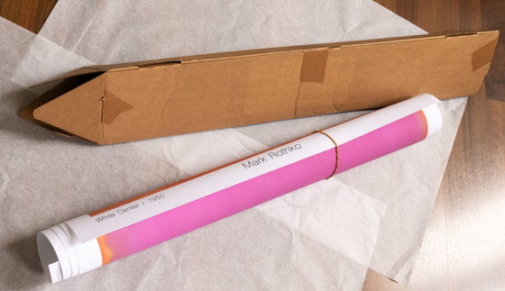 Image 1 of Weißes Zentrum (Gelb, Rosa und Lavendel auf Rosa) 1950 - Mark Rothko - 70 × 100 cm