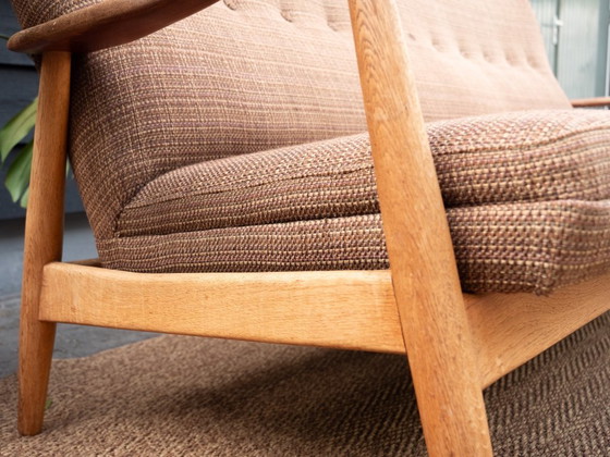 Mid-Century | Bovenkamp Danish Design Sofa | Vintage Brown – 2 seaters, Textile (photo 5 of 7)