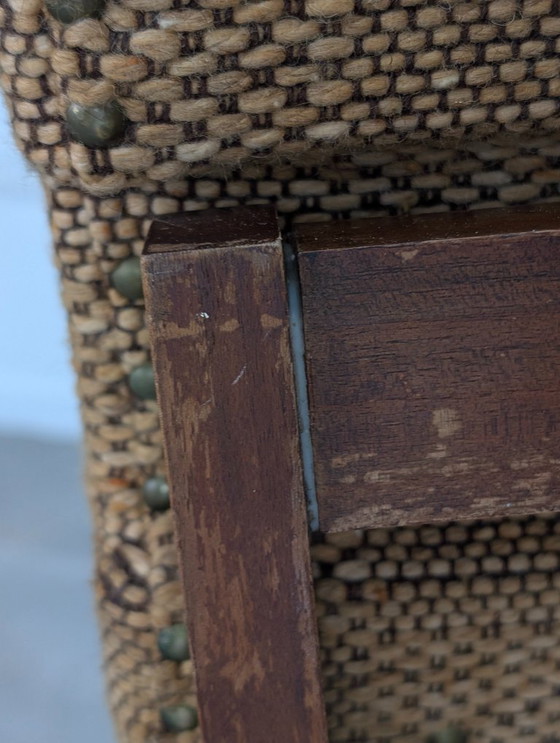 Image 1 of Paire de chaises de style Rietveld avec assise et dossier réglables, années 1950