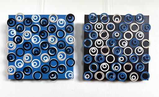 Ole Masur - 3D Diptych - Playfull