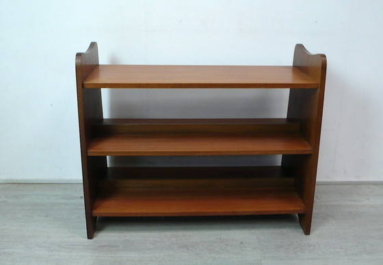 Image 1 of 1950s double-sided bookshelf, floor shelf, WK Möbel, Mid Century