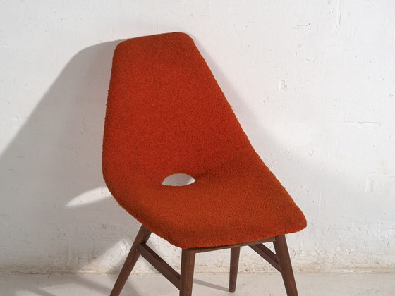 Sedia arancione stile vintage (c.1960) – Poltrone, Wood (photo 14 of 35)