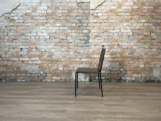 Image 1 of 4x Arper Norma nero