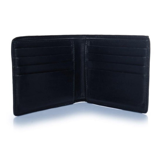Image 1 of Bottega Veneta, intrecciato leather wallet in black