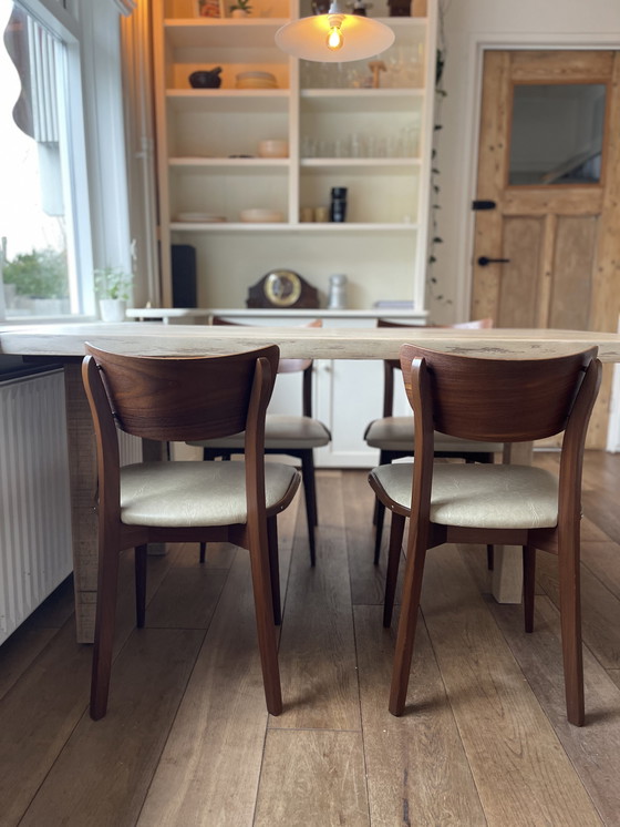 Image 1 of 2 dining room chairs Louis van Teeffelen