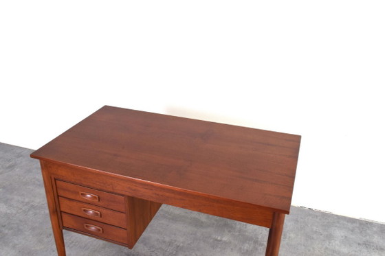 Escritorio danés de teca de estilo moderno de mediados de siglo, década de 1960. – Wood (photo 16 of 16)