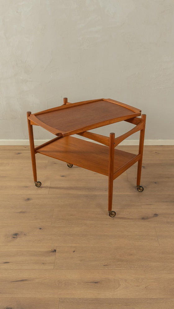 Image 1 of Carrello di servizio anni '60, Poul Hundevad, vintage