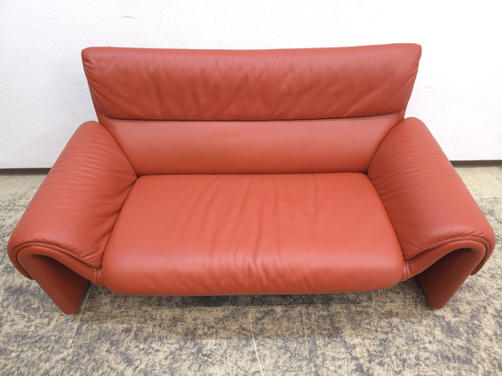 Image 1 of De Sede ds 2011 Divano di design a due posti in pelle divano divano desede