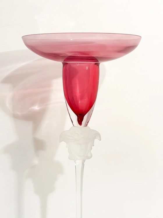 Bougeoir en cristal Versace pour Rosenthal « Méduse Lumière », années 1990 – Objets déco, Crystal, Barok (photo 3 of 11)