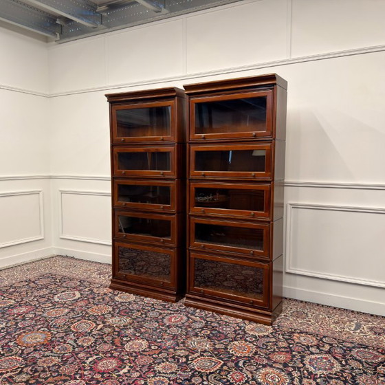 Set di Librerie classiche Art Déco Globe Wernicke – Vetro, Metallo (photo 3 of 12)