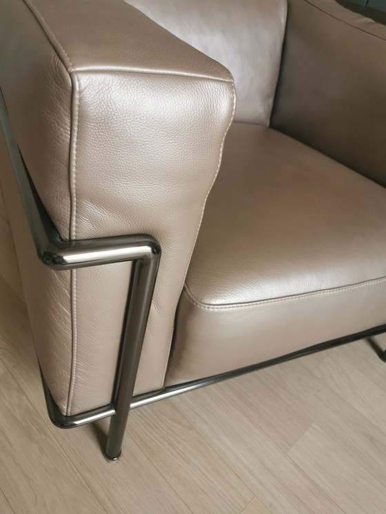 Image 1 of 2 X fauteuils en cuir Natuzzi